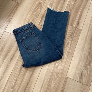 Loft Curvy High Waist Straight Crop - size 30 (10)